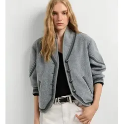 Pepe Jeans für Damen. PL4024552 Jacke Martha grau (XL), Lässig, Polyester