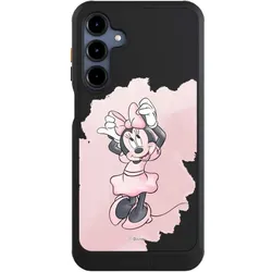 Nivocase Hülle für Samsung Galaxy A16 5G Handyhülle NIVOcore Case Schwarz Disney Motiv ohne Hintergrund (Samsung Galaxy A16 5G), Smartphone Hülle, Schwarz
