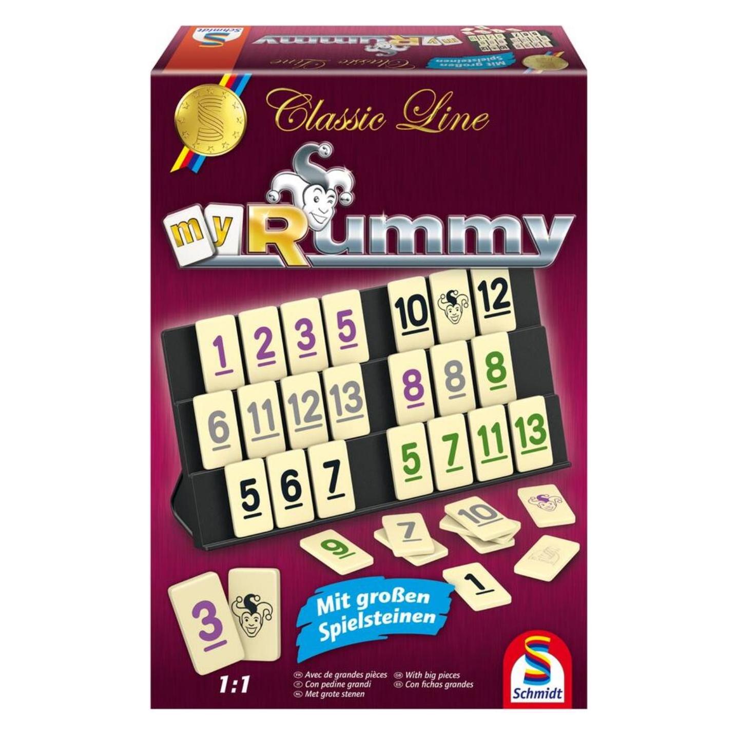 Schmidt Spiele Rummy - Classic Line (Deutsch, 2 - 4 Spieler) (4049086)
