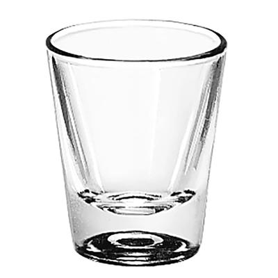 Schnapsglas LIBBEY "SHOTS AND SHOOTERS", transparent, H:6cm Ø:5cm, Glas, Trinkgefäße, 12er Set, H: 6, Ø: 5, 30 ml