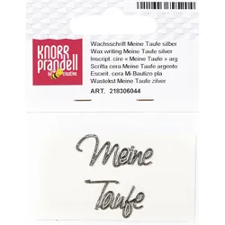 Baier & Schneider, Modelliermasse, Wachsschrift