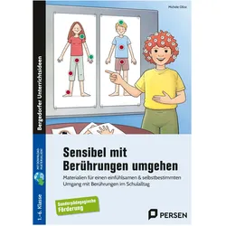 Sensibel mit Berührungen umgehen, Schulbücher von Michèle Olloz