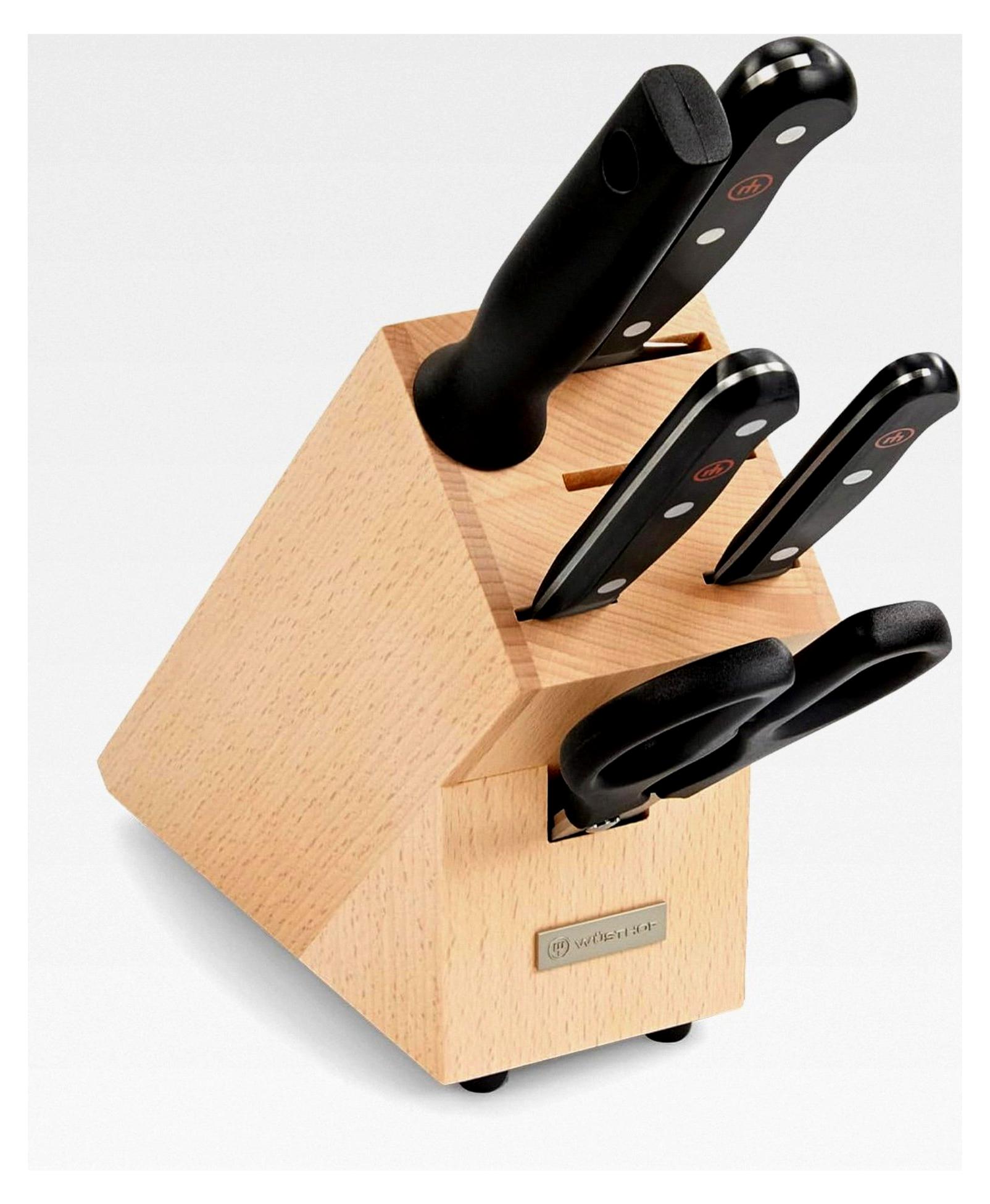 WUSTHOF Gourmet Messerblock mit 5 Messern