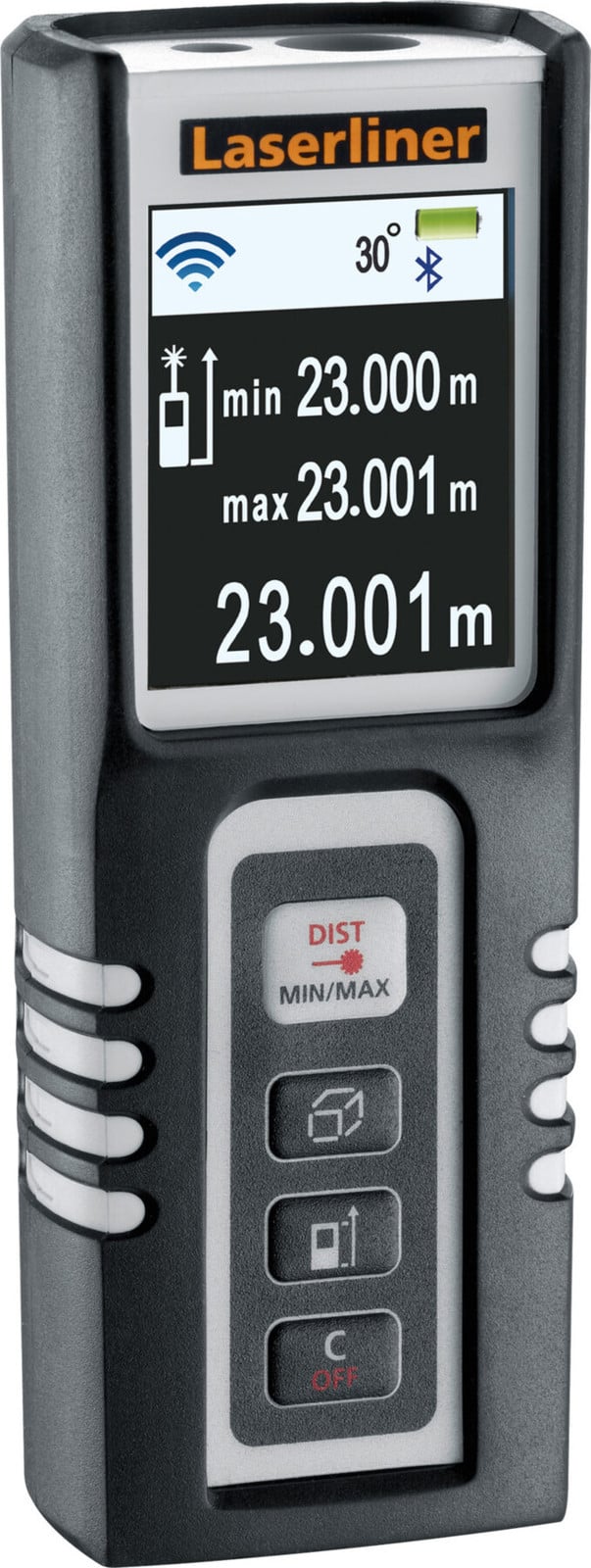 Laserliner DistanceMaster Compact Pro laser afstandsmeter, zwart, 50 meter bereik