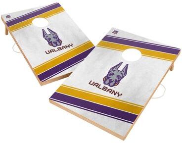 Skip's Garage Albany SUNY Great Danes Regulation 2x4 Cornhole Set
