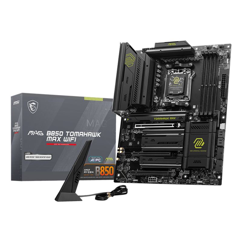 MSI MAG Tomahawk Max WiFi AMD B850 So.AM5 DDR5 ATX Retail
