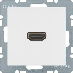 Berker Steckdose High Definition 90 Grad polarws matt 3315431909
