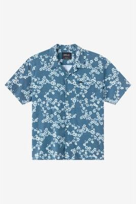 O'Neill s Trvlr Upf Traverse Hawaii Shirt in Midnight Navy, Size Small, Elastane/Polyester