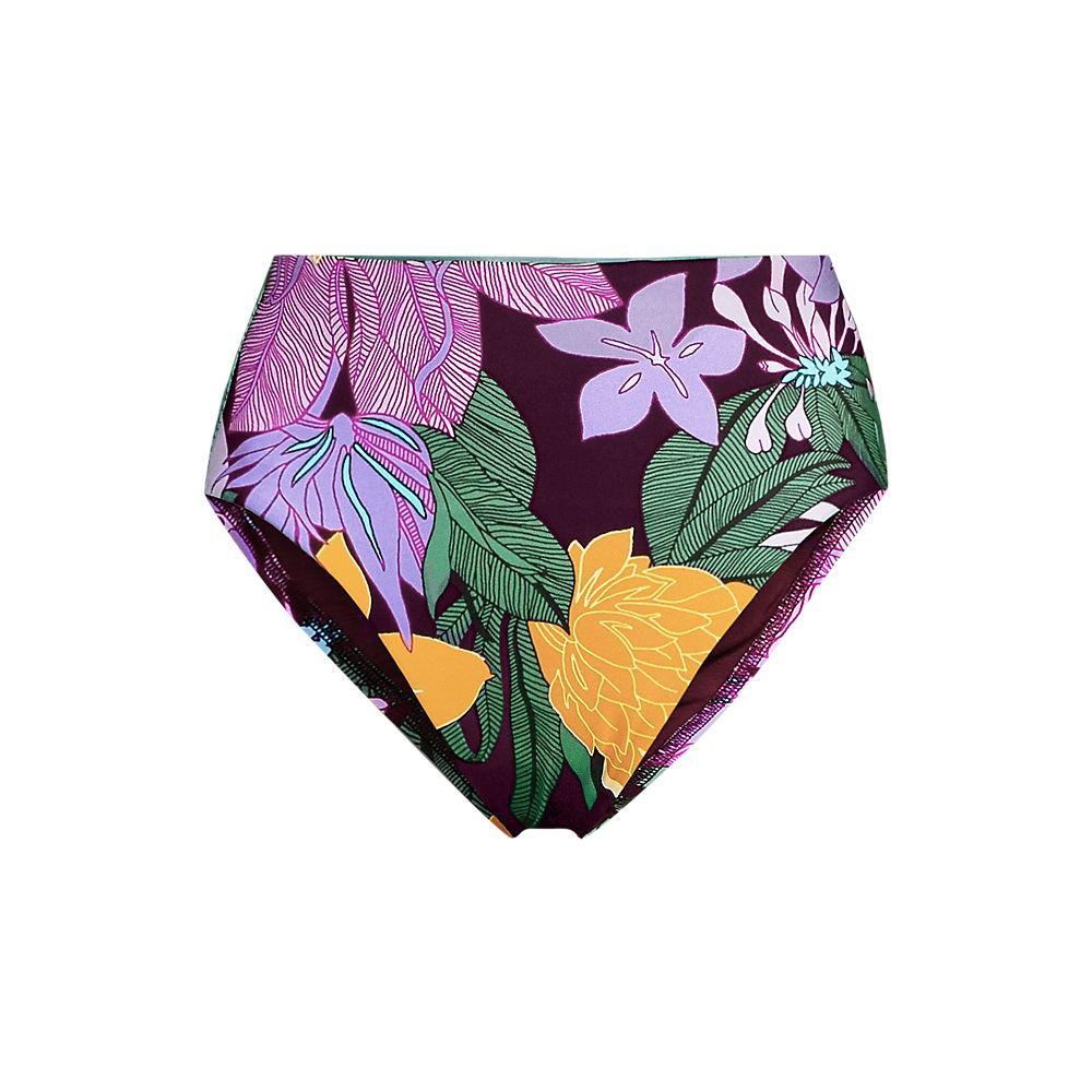 High Waist Bikinihose, leichtes Shaping für Damen, Damen, size: regular, Lila, Nylon-Mischung, by Lands' End