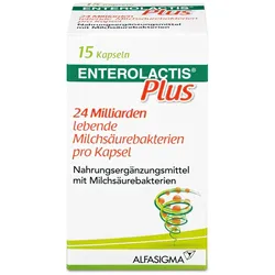 Enterolactis Plus Kapseln 15 St