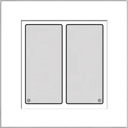 Issendorff Glas-Tastenfeld LCN - GT2W