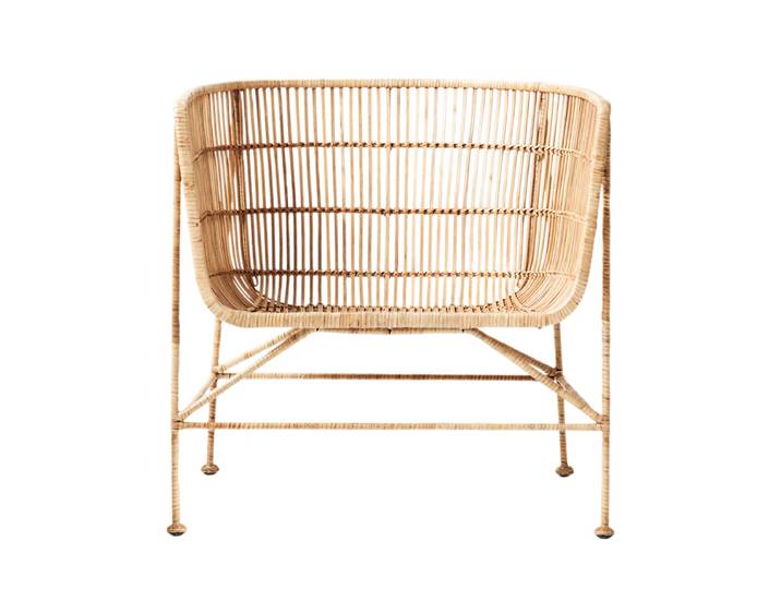 House Doctor - Cuun Rattan Lounge Chair, natur