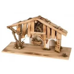 Haus Aus Holz 33 X 60 Cm Krippe