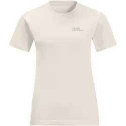 Jack Wolfskin, Damen, Sportshirt, Essential T W (M), Weiss