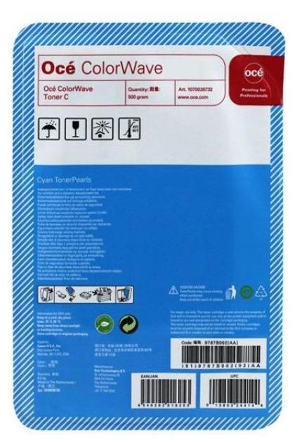Canon Tonerkartusche 1070129818 Cyan für Canon colorWAVE T60