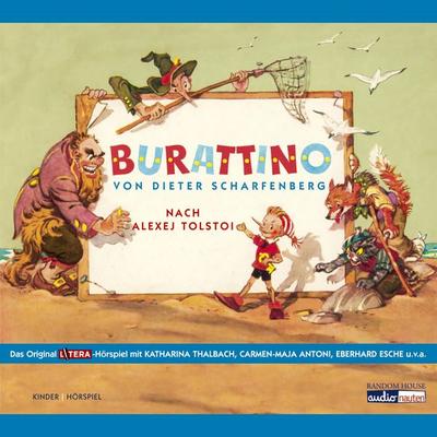 Burattino - Alexei Konstantinowitsch Tolstoi, Audio, 9783837179286