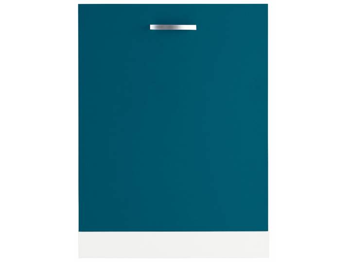 Frontblende WIHO KÜCHEN Flexi , blau (front: ozeanblau, korpus: weiß), B:59,4cm, Möbelblenden, Frontblende