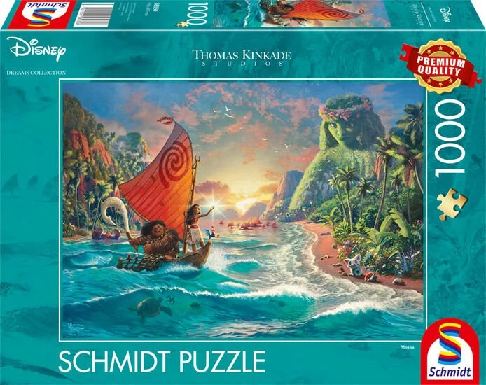 Schmidt Spiele Thomas Kinkade Studios: Moana ? Vaiana (1000 Teile)