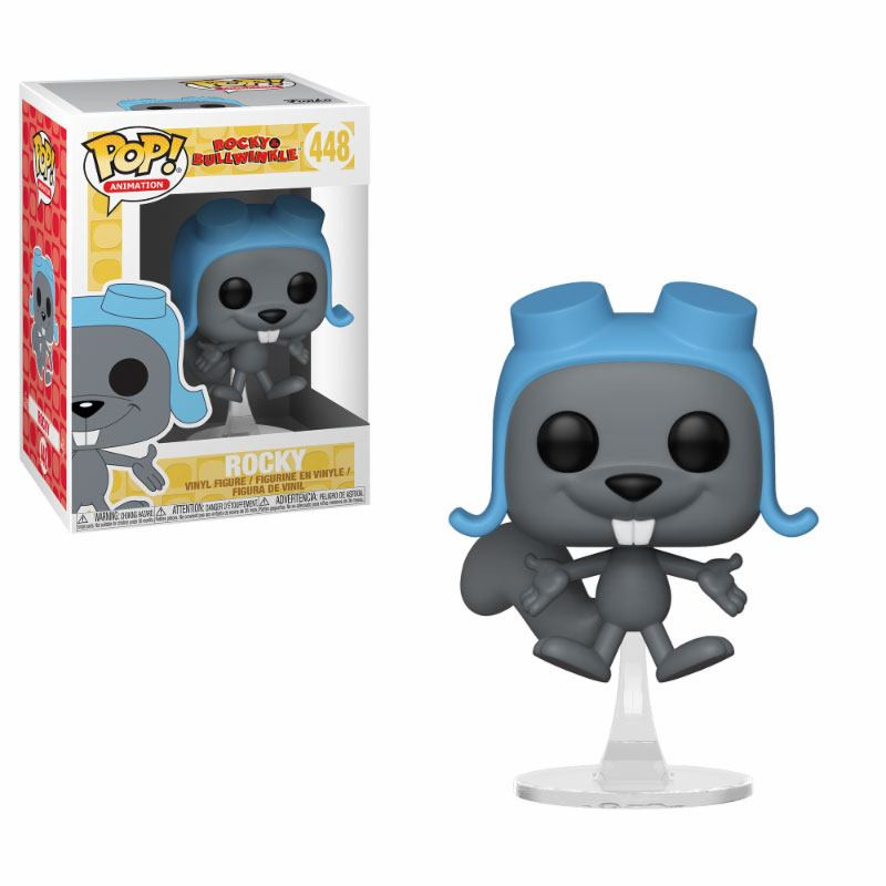 Funko Pop! Rocky 448 - Rocky & Bullwinkle - Vinyl figuur
