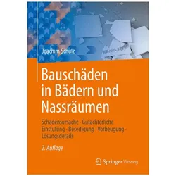 Bauschäden in Bädern und Nassräumen, Fachbücher von Joachim Schulz