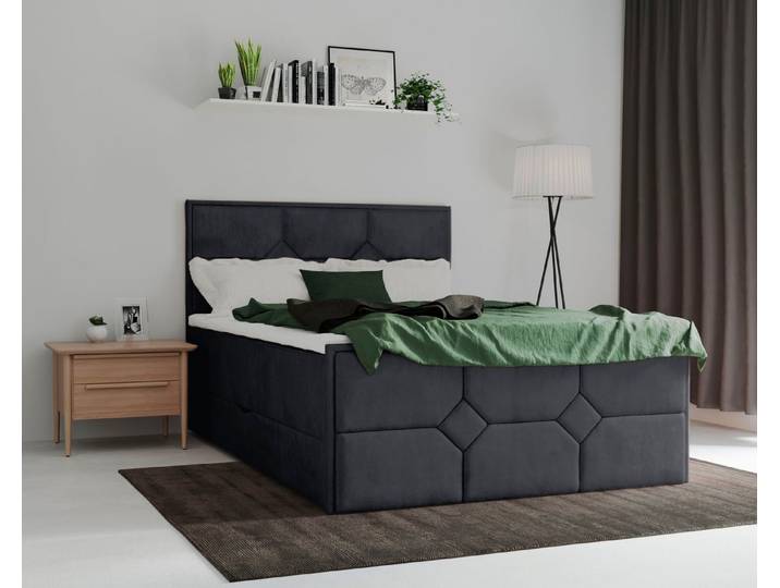 Home affaire Boxspringbett Ambre, mit Taschen-Federkernmatratze