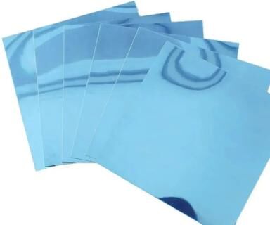 Uplift Picks Flexible Mirror Sheets Cuttable Self Adhesive Non Glass Wall Mirrors 15x15 Cm 32 Pcs (0.2mm)