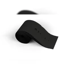 KS Handel 24 Ersatzlamellen 250 cm lang individuell kürzbar Lamellenvorhang (Schwarz 20er Set)