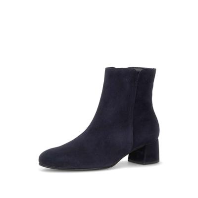 Stiefelette GABOR "Elegante Stiefelette", Damen, Gr. 35, blau, Schuhe Stiefelette