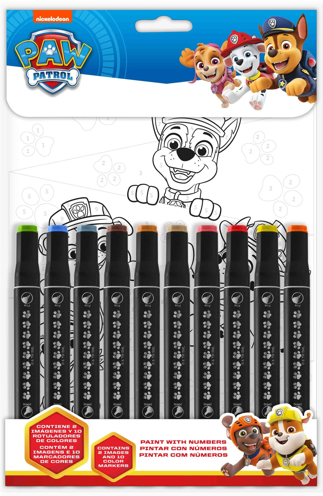 Paw Patrol kleurplaten