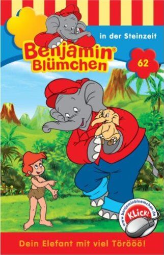 Benjamin Blümchen - Benjamin Blümchen - Folge 62: in der Steinzeit [Musikkassette] - Preis vom 09.10.2026 07:28:09 h