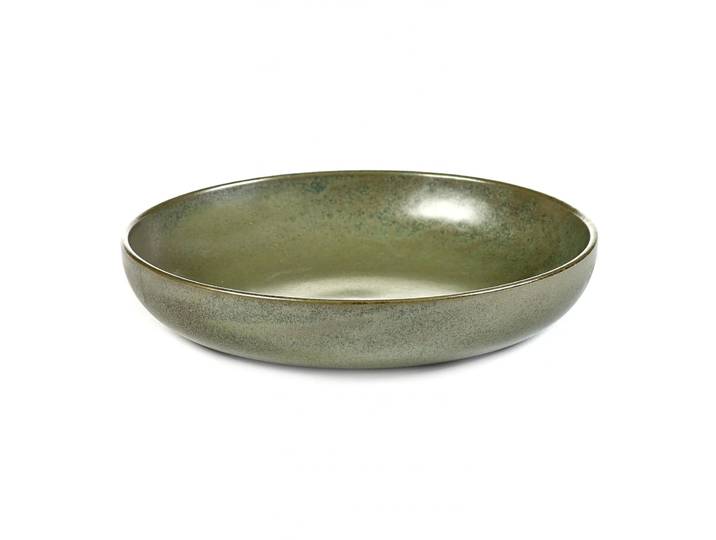 Serax Assiette creuse Surface 21 cm Camogreen