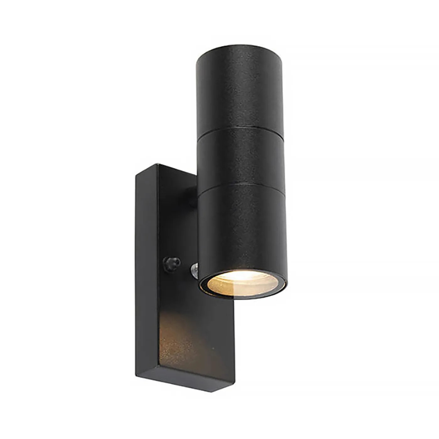 Ylumen Buitenlamp Sense met 2 LED-lichten, dag-nachtsensor, zwart