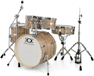 DrumCraft Series 3 Studio Set Natural Natural Grain Fade