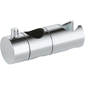 GROHE Duschkopfhalterung Gleitelement 48177000, verchromt, für Duschstangen Ø 24,7 mm, Neigung & Höhe verstellbar