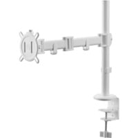 Universal-Monitorarm DM 2120, Monitorhalterung weiß, für 33 - 81cm (13" - 32") Monitore