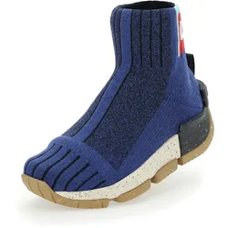 UYN Urquiola Urban Socken-Schuh mit beigefarbiger Sohle Damen blue melange 37