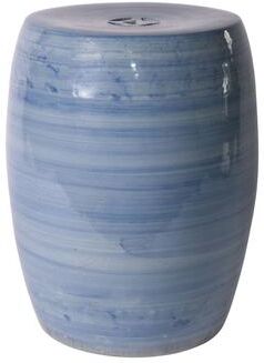 Legend of ASIA Denim Blue Village Garden Stool - 13x13x17