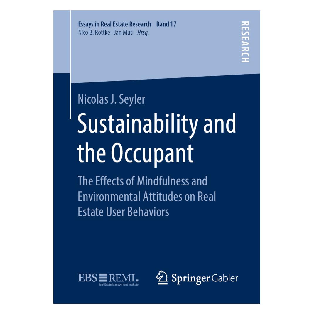Springer Sustainability and the Occupant (Englisch, Softcover, Nicolas J Seyler, Nicolas J. Seyler) (56091392)
