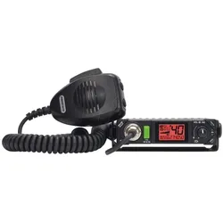 President BILL II+ VOX, PC, NRC 40373 CB-Funkgerät, Walkie Talkie, Schwarz