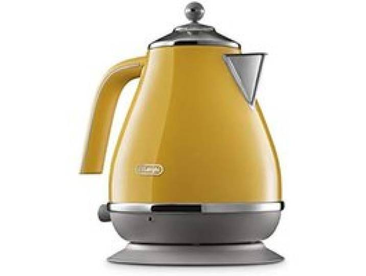 Bouilloire - DELONGHI - Icona Capitals - 1 7 L - 2000 W - Jaune