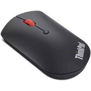 Lenovo Maus ThinkPad Silent Wireless Mouse, 4Y50X88822, 3 Tasten, 2400 dpi, kabellos, schwarz