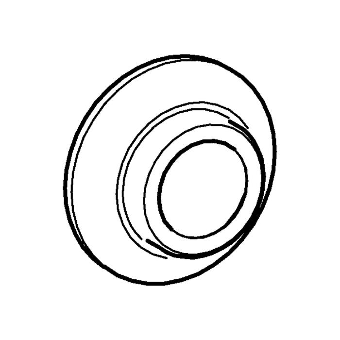 Hansa Rosette d: 55 mm chrom 59913443 chr