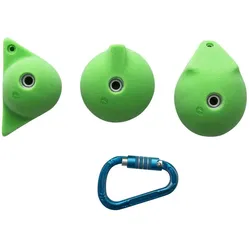 Entre Prises, Klettergriffe, (Fluo grün)