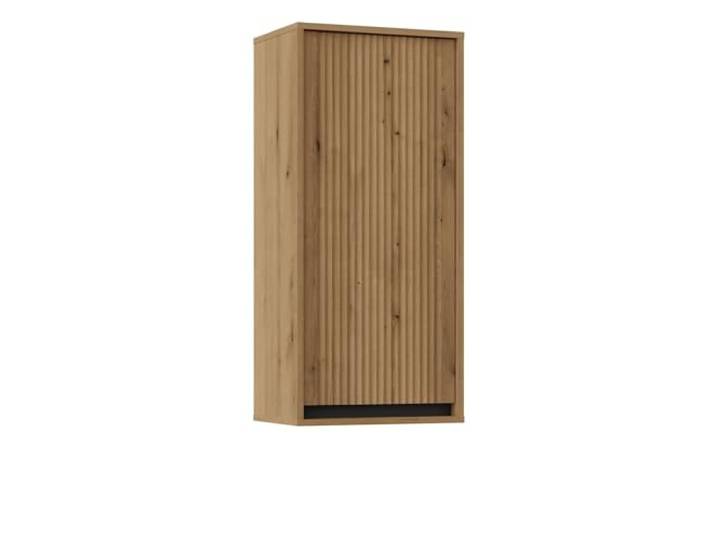 Selsey Hängeschrank Osaka 100x45,8x32 cm, Eichenholzoptik Evoke – 1-türig mit 3 Fächern – Gerillte Fronten, Integrierte Griffe – Hochwertiges MDF, Langlebig, Platzsparend.