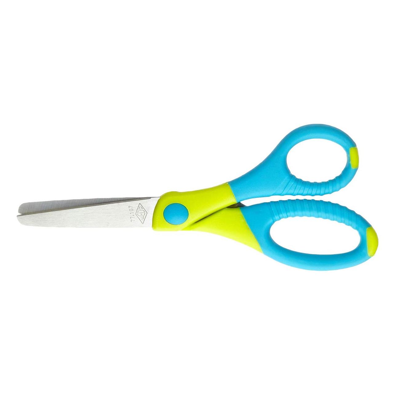 Wedo Schere Edelstahl Gripy 13cm rund farbig sortiert (13 cm) (7715)