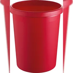 helit Papierkorb 45L - rot