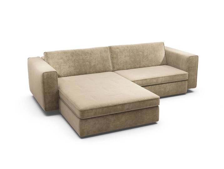 Ecksofa CLOUDY1, Sensoo, off-white, Textil