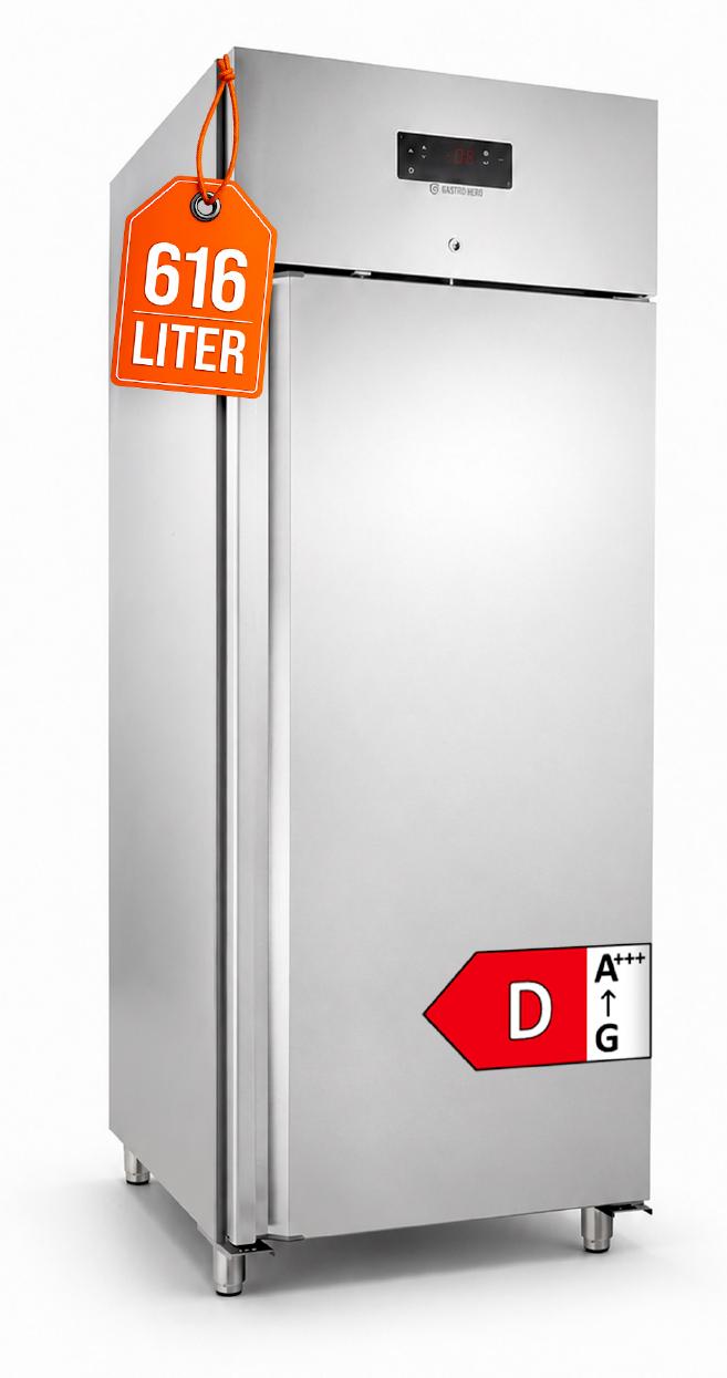GastroHero Kühlschrank ECO 650 GN 2/1 Monoblock