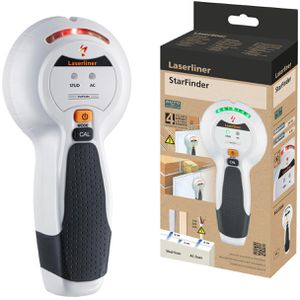 Laserliner Ortungsgerät 080.969E, StarFinder, bis 40mm Tiefe, LED-Anzeige, mit Batterie