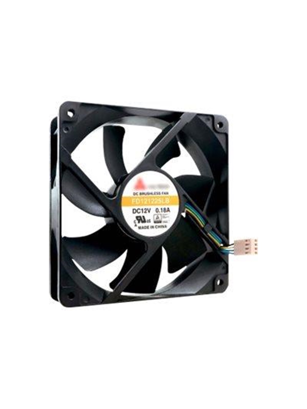 QNAP 120X120X25MM FAN 12V 4PIN - Gehäuselüfter - 120mm - Schwarz